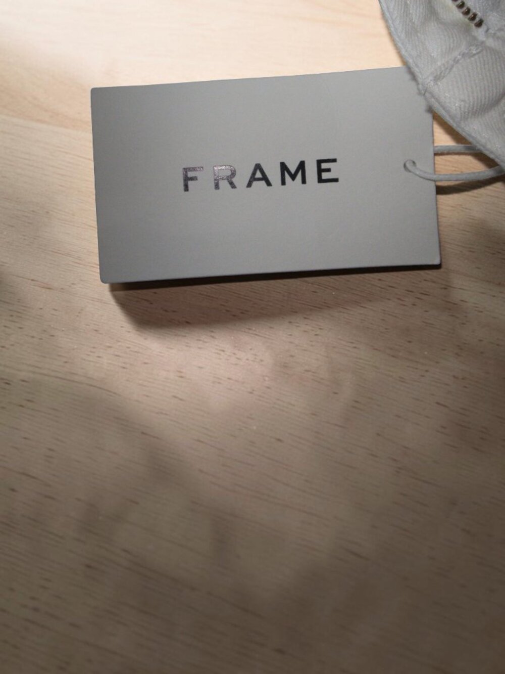 FRAME Denim - Le Garcon - White Women's Jeans, Size 28, New with tags - Picture 13 of 13